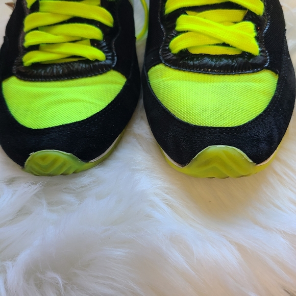 RUTHIE DAVIS sneakers spikes studs black green - Picture 4 of 8